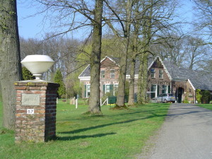 Old farm with a driveway