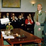 two men getting married