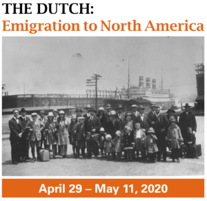 The Dutch: Emigration to North America banner