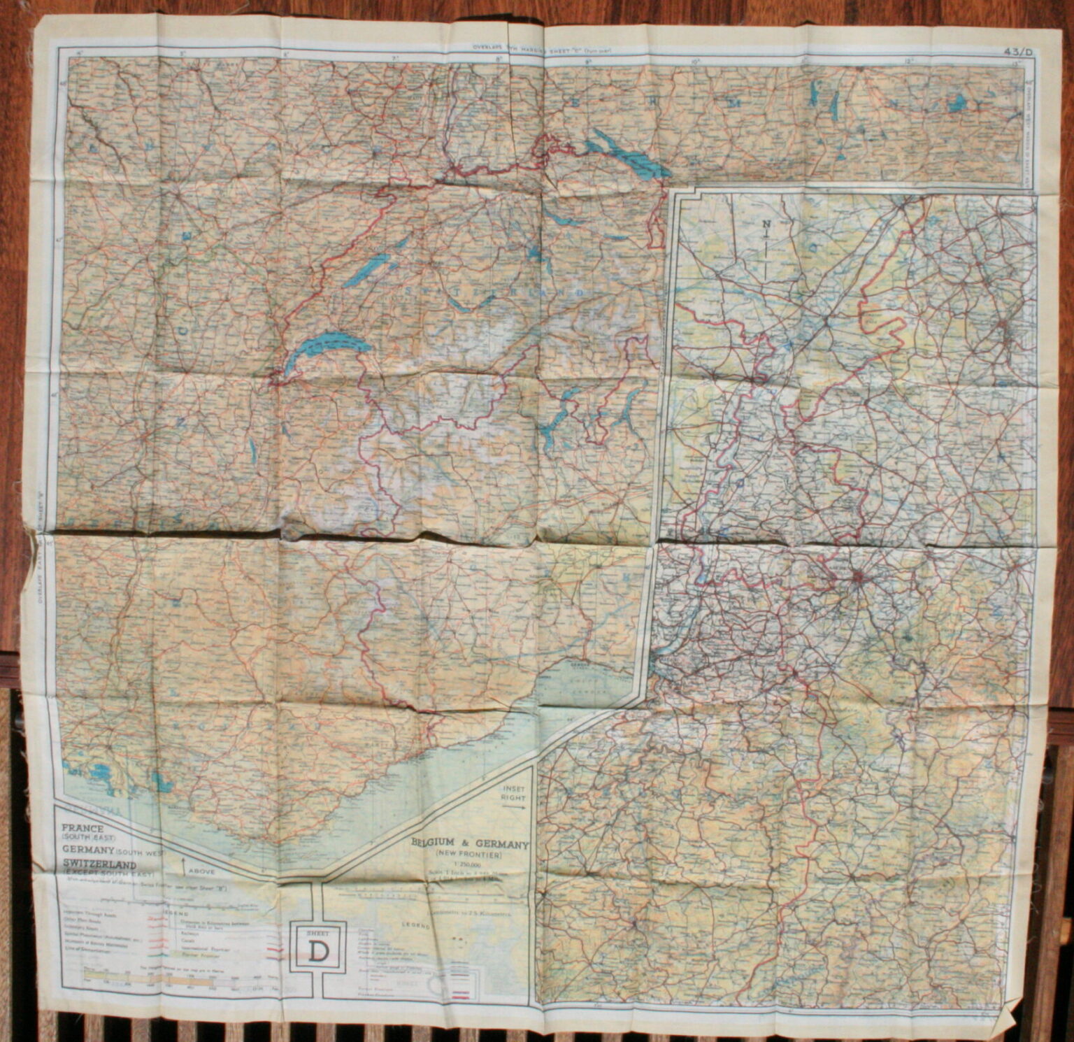 Silk WWII Escape Map