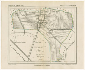 Map of Veendam